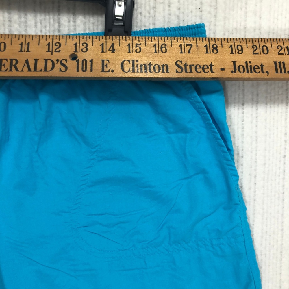 Columbia Sportswear Shorts Elastic Waist Activewear Casual Blue Women's Size XL - Picture 3 of 6